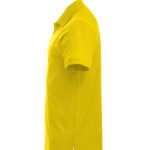 Clique CQ028244 Short Sleeve Classic Lincoln - Lemon | Custom Printed and Embroidered