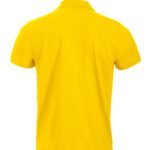 Clique CQ028244 Short Sleeve Classic Lincoln - Lemon | Custom Printed and Embroidered
