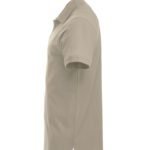 Clique CQ028244 Short Sleeve Classic Lincoln - Light Khaki | Custom Printed and Embroidered