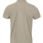 Clique CQ028244 Short Sleeve Classic Lincoln - Light Khaki | Custom Printed and Embroidered