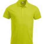 Clique CQ028244 Short Sleeve Classic Lincoln - Visibility Green | Custom Printed and Embroidered