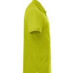 Clique CQ028244 Short Sleeve Classic Lincoln - Visibility Green | Custom Printed and Embroidered