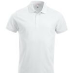 Clique CQ028244 Short Sleeve Classic Lincoln - White | Custom Printed and Embroidered