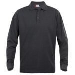 Clique CQ028245 Long Sleeve Classic Lincoln - Anthracite Melange | Custom Printed and Embroidered