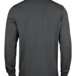 Clique CQ028245 Long Sleeve Classic Lincoln - Anthracite Melange | Custom Printed and Embroidered