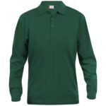 Clique CQ028245 Long Sleeve Classic Lincoln - Bottle Green | Custom Printed and Embroidered