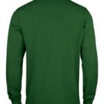 Clique CQ028245 Long Sleeve Classic Lincoln - Bottle Green | Custom Printed and Embroidered