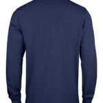 Clique CQ028245 Long Sleeve Classic Lincoln - Dark Navy | Custom Printed and Embroidered