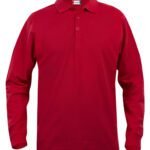 Clique CQ028245 Long Sleeve Classic Lincoln - Red | Custom Printed and Embroidered