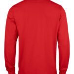 Clique CQ028245 Long Sleeve Classic Lincoln - Red | Custom Printed and Embroidered