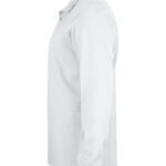 Clique CQ028245 Long Sleeve Classic Lincoln - White | Custom Printed and Embroidered