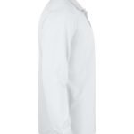 Clique CQ028245 Long Sleeve Classic Lincoln - White | Custom Printed and Embroidered