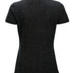 Clique CQ028246 Short Sleeve Classic Marion - Anthracite Melange | Custom Printed and Embroidered