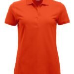 Clique CQ028246 Short Sleeve Classic Marion - Blood Orange | Custom Printed and Embroidered