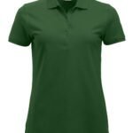 Clique CQ028246 Short Sleeve Classic Marion - Bottle Green | Custom Printed and Embroidered