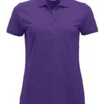 Clique CQ028246 Short Sleeve Classic Marion - Bright Lilac | Custom Printed and Embroidered
