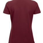 Clique CQ028246 Short Sleeve Classic Marion - Burgundy | Custom Printed and Embroidered