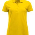 Clique CQ028246 Short Sleeve Classic Marion - Lemon | Custom Printed and Embroidered