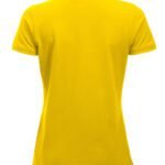 Clique CQ028246 Short Sleeve Classic Marion - Lemon | Custom Printed and Embroidered