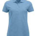 Clique CQ028246 Short Sleeve Classic Marion - Light Blue | Custom Printed and Embroidered