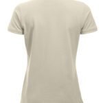 Clique CQ028246 Short Sleeve Classic Marion - Light Khaki | Custom Printed and Embroidered