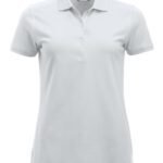 Clique CQ028246 Short Sleeve Classic Marion - White | Custom Printed and Embroidered