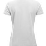 Clique CQ028246 Short Sleeve Classic Marion - White | Custom Printed and Embroidered