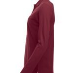 Clique CQ028247 Long Sleeve Classic Marion - Burgundy | Custom Printed and Embroidered