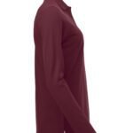 Clique CQ028247 Long Sleeve Classic Marion - Burgundy | Custom Printed and Embroidered