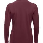 Clique CQ028247 Long Sleeve Classic Marion - Burgundy | Custom Printed and Embroidered