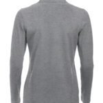 Clique CQ028247 Long Sleeve Classic Marion - Grey Melange | Custom Printed and Embroidered