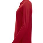 Clique CQ028247 Long Sleeve Classic Marion - Red | Custom Printed and Embroidered