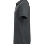 Clique CQ028250 Manhattan Polo - Anthracite Melange | Custom Printed and Embroidered