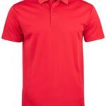 Clique CQ028254 Basic Active Polo - Red | Custom Printed and Embroidered