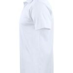 Clique CQ028254 Basic Active Polo - White | Custom Printed and Embroidered
