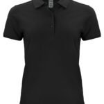 Clique CQ028265 Ladies Classic OC Polo - Black | Custom Printed and Embroidered