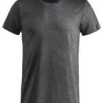 Clique CQ029030 Basic T - Anthracite Melange | Custom Printed and Embroidered