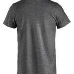 Clique CQ029030 Basic T - Anthracite Melange | Custom Printed and Embroidered