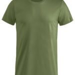 Clique CQ029030 Basic T - Army Green | Custom Printed and Embroidered