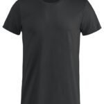 Clique CQ029030 Basic T - Black | Custom Printed and Embroidered