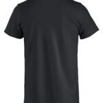 Clique CQ029030 Basic T - Black | Custom Printed and Embroidered