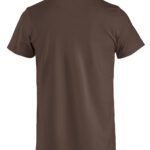 Clique CQ029030 Basic T - Dark Mocca | Custom Printed and Embroidered