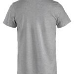 Clique CQ029030 Basic T - Grey Melange | Custom Printed and Embroidered