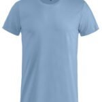 Clique CQ029030 Basic T - Light Blue | Custom Printed and Embroidered