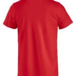 Clique CQ029030 Basic T - Red | Custom Printed and Embroidered