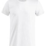 Clique CQ029030 Basic T - White | Custom Printed and Embroidered