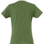 Clique CQ029031 Ladies Basic T - Army Green | Custom Printed and Embroidered