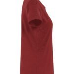 Clique CQ029031 Ladies Basic T - Burgundy | Custom Printed and Embroidered