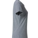 Clique CQ029031 Ladies Basic T - Grey Melange | Custom Printed and Embroidered