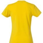 Clique CQ029031 Ladies Basic T - Lemon | Custom Printed and Embroidered
